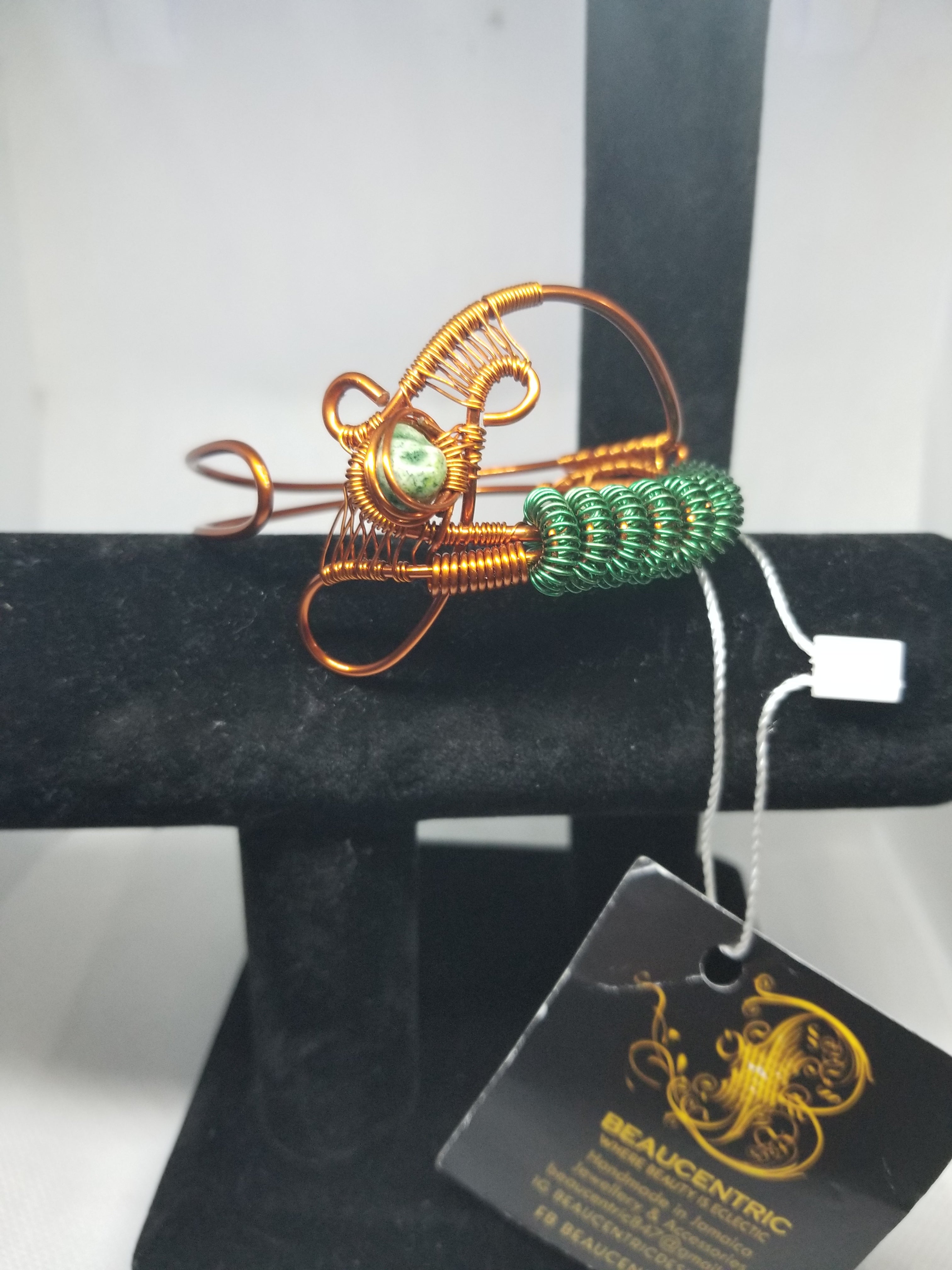 Green Spring Copper Bracelet