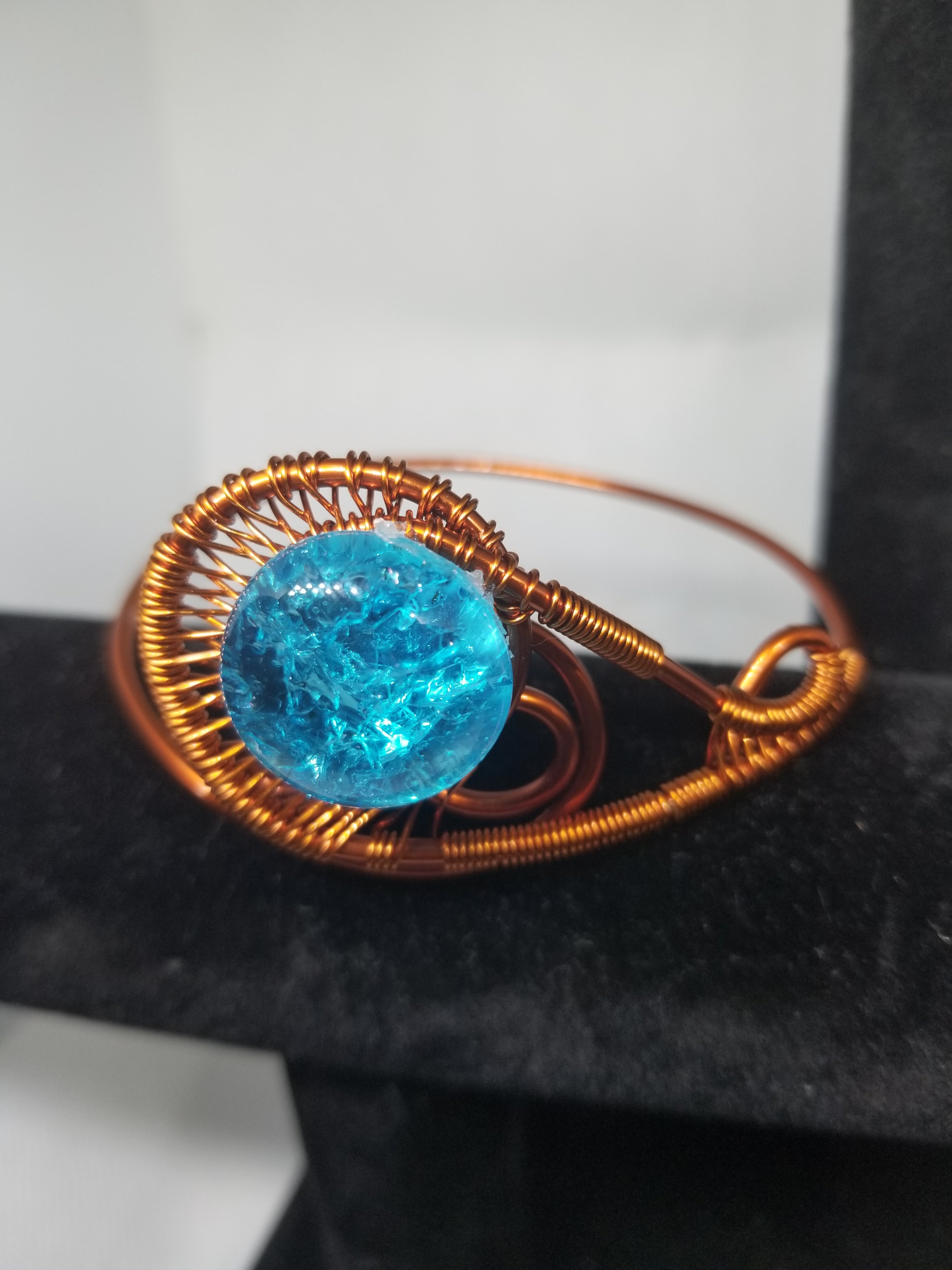 Glass Blue Simplicity