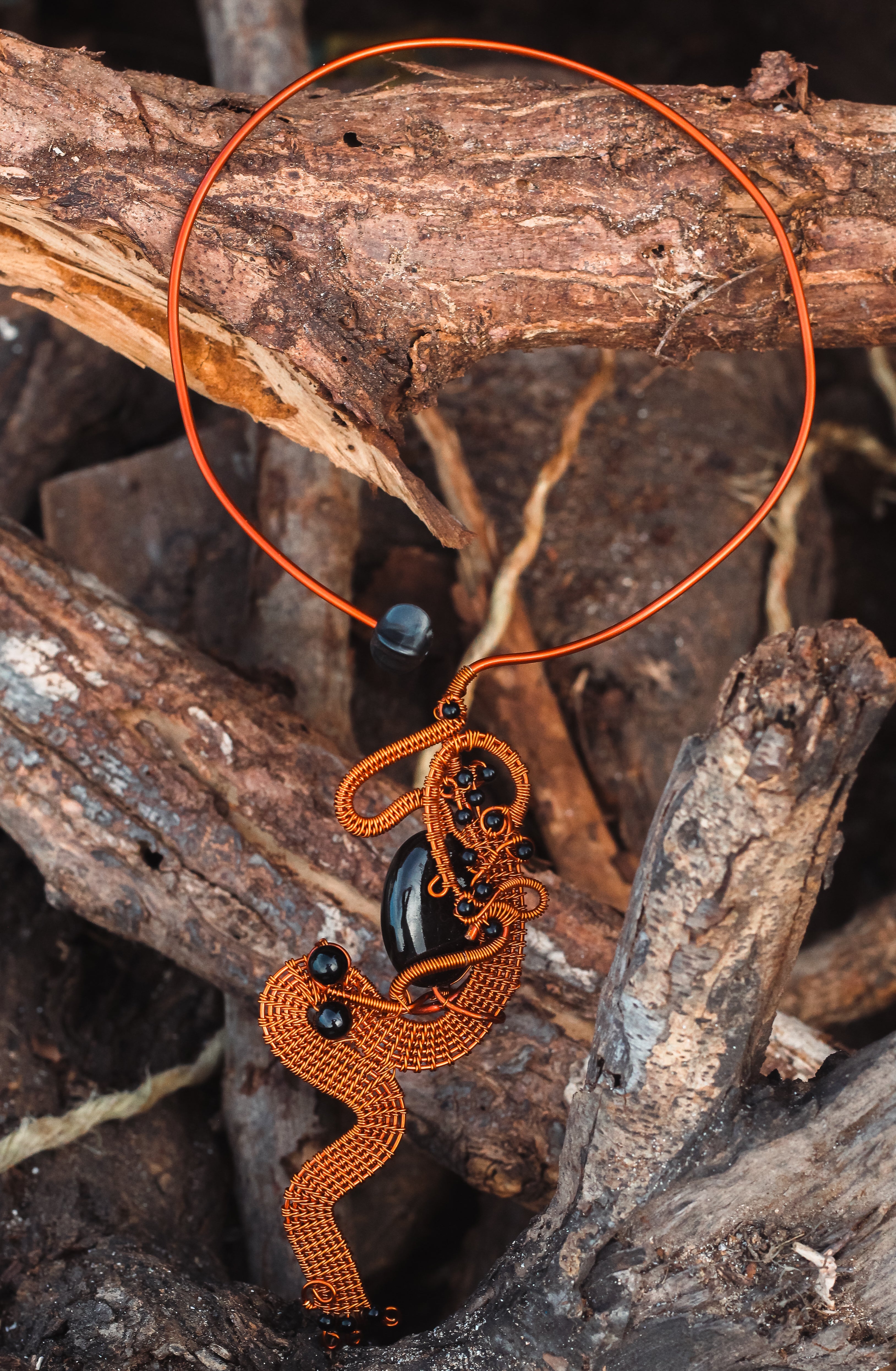 Onyx Black Stylish Wrap