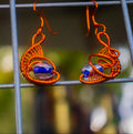 Copper Wave Dangles